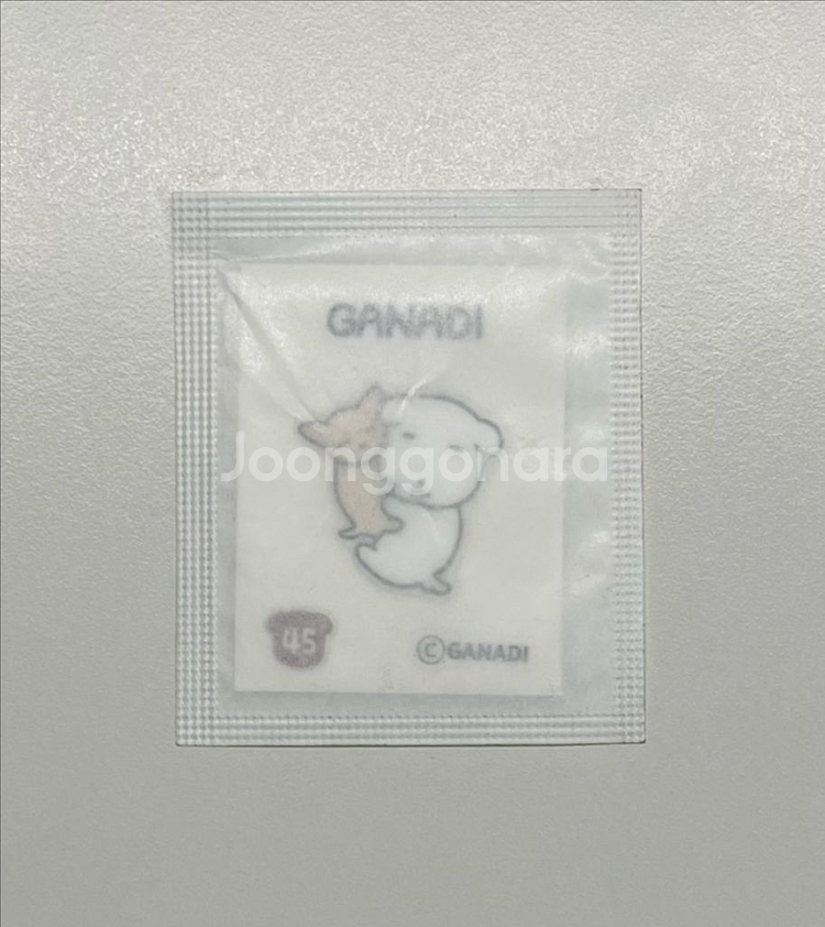 [미개봉] 듀가나디 띠부씰 45번 스티커 레어 cu--0