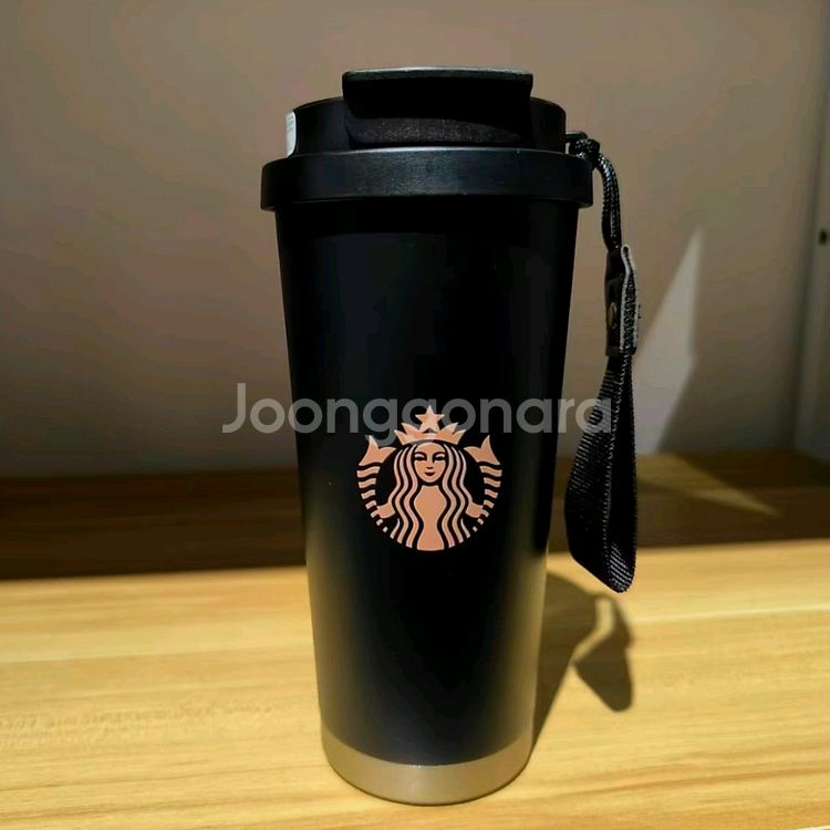 스타벅스 텀블러 보온병 물병 남여공용 선물용도 블랙--2