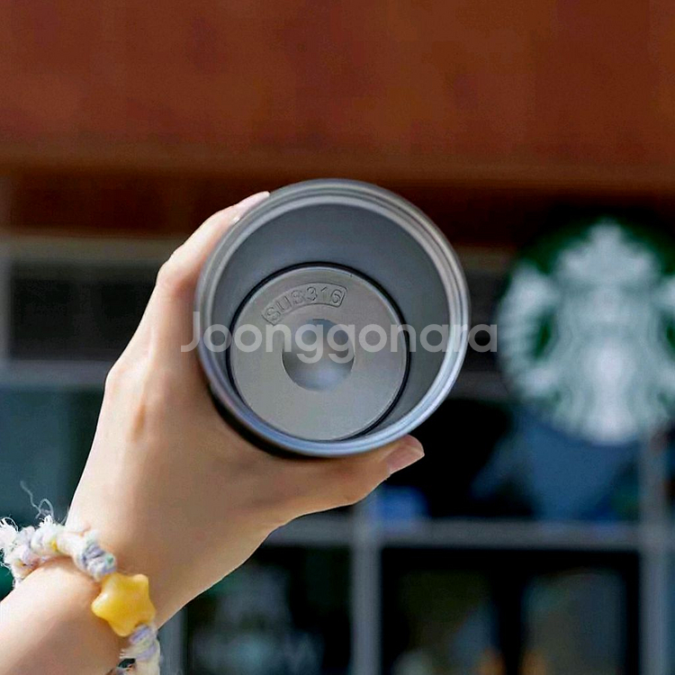 스타벅스 텀블러 보온병 물병 남여공용 선물용도 블랙--6