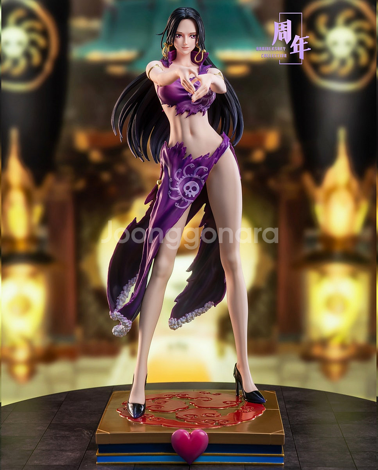 POP X Dragon 원피스 레진 - 보아핸콕 피규어--0