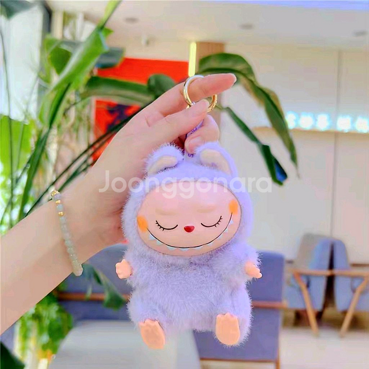 2세대 라부부 인형 캐릭터 키링 가방고리 13cm 핫템--4