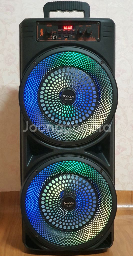 대형 블루투스 스피커 노래방 스피커 라디오 스피커 판매--1