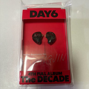 데이식스 The DECADE 앨범 이어폰반(성진ver)