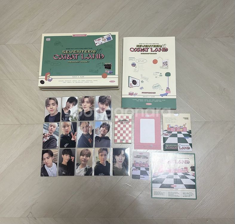 2022 세븐틴 캐럿랜드 메모리북--0