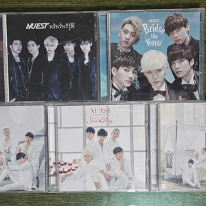 뉴이스트 일본 발매음반 5장