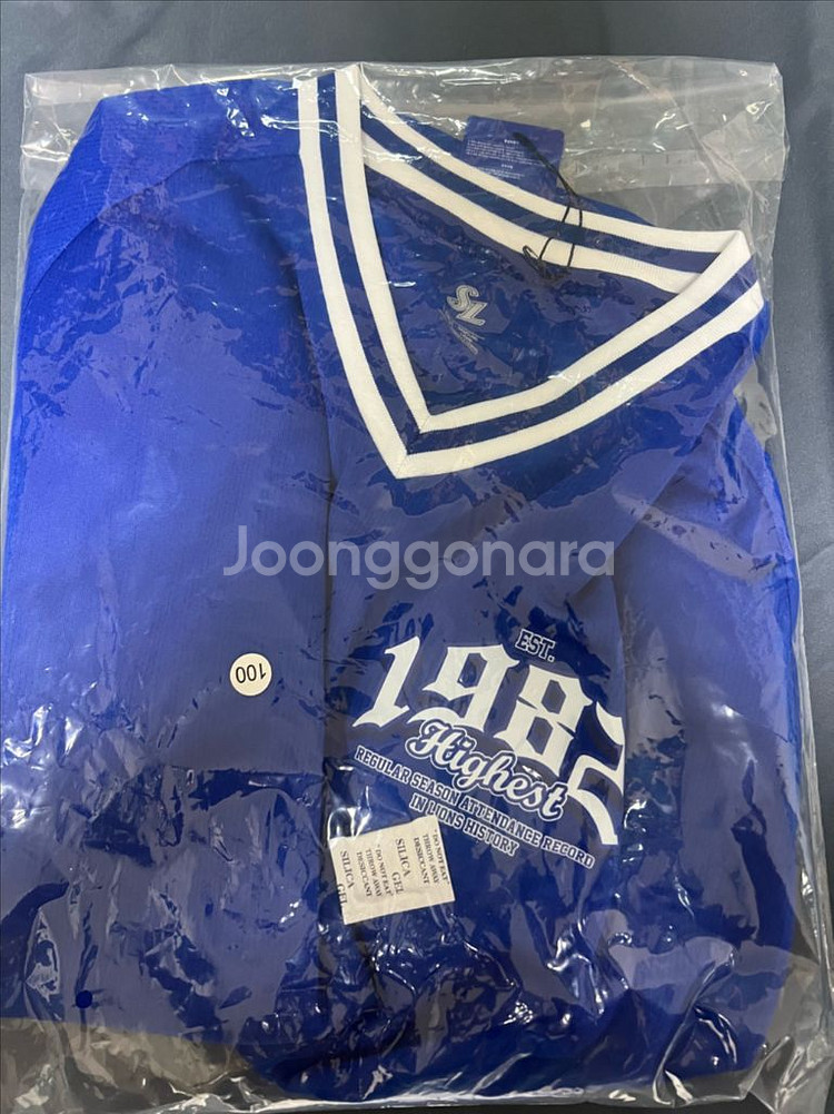 삼성라이온즈 최다관중 티셔츠--0