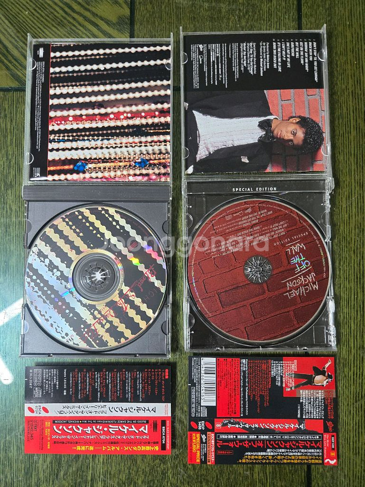 마이클잭슨 일본제작 발매 CD 2장--2