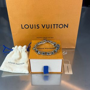 루이비통 버질아블로 모노그램 체인 팔찌