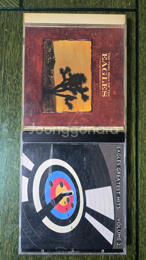 일본제작 발매음반 CD 이글스 2장--1
