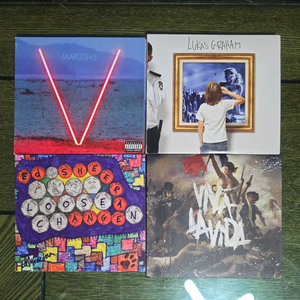 애드시런, 콜드플레이등 해외원반 CD