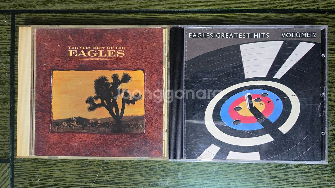 일본제작 발매음반 CD 이글스 2장--0