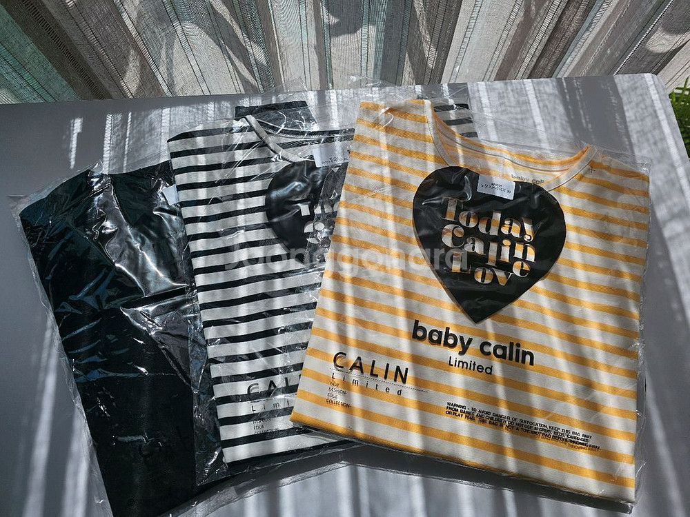 꺌랑 2025 롤업박시티 반팔 베이비&키즈 XL--5