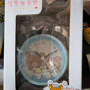 리락쿠마 트윈벨 자명종 시계