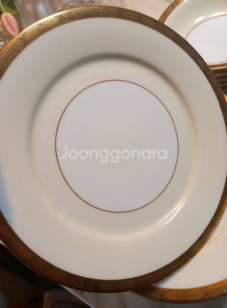 단종 일본제 노리다케 goldkin 12인 디너용 플레--6