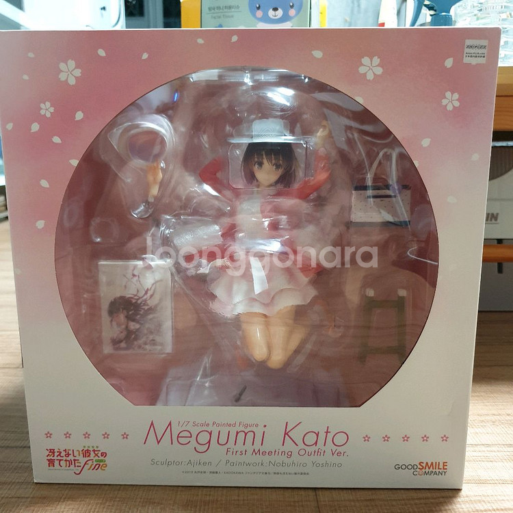 굿스마일 사에카노 카토 메구미 만남의 옷 피규어 1/7--1