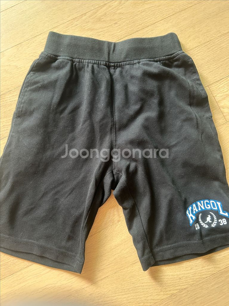 캉골 키즈 반팔 반바지 셋업 세트 130사이즈--3