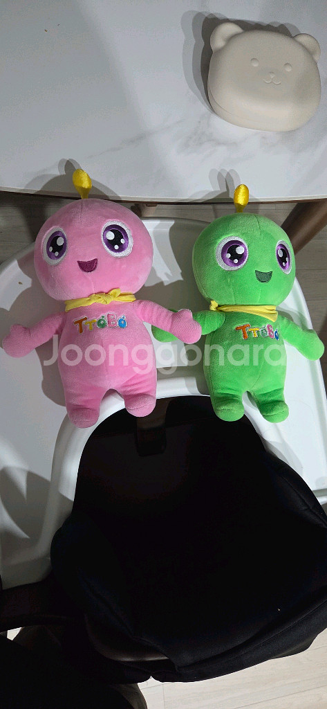 책갈피 요정 또보 인형 핑크/초록--0