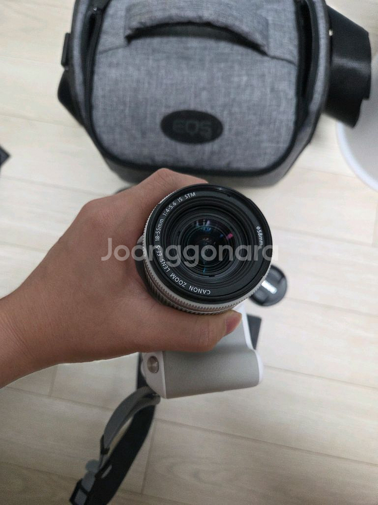 캐논 Eos 200D 18-55 STM 화이트--2
