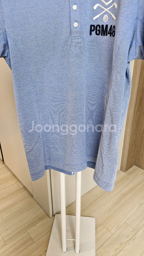 파리게이츠 남성골프카라티셔츠 블루 /최상/110--6