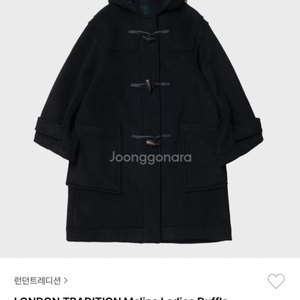 런던트레디션 멜리나 더플코트 떡볶이코트 uk38