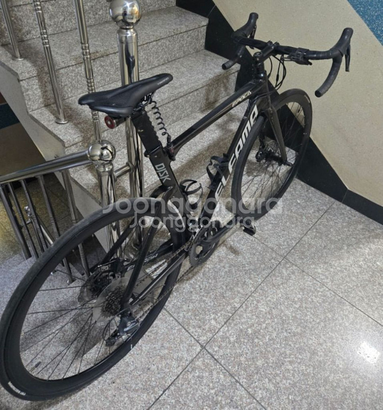 엘파마 로드자전거(멧블랙)--2