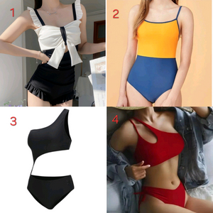 새거) 모노키니 비키니 원피스 수영복 래쉬가드 레쉬가드