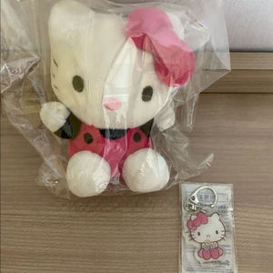 산리오 헬로키티 인형 키링 세트