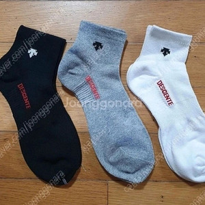 데상트 남성 양말 9켤레