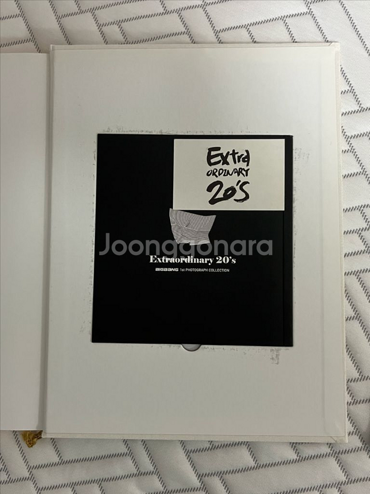 빅뱅 공식 사진집 엑스트라오디너리 20s 포토북--1