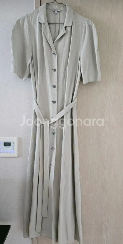 모한 린넨 원피스--0