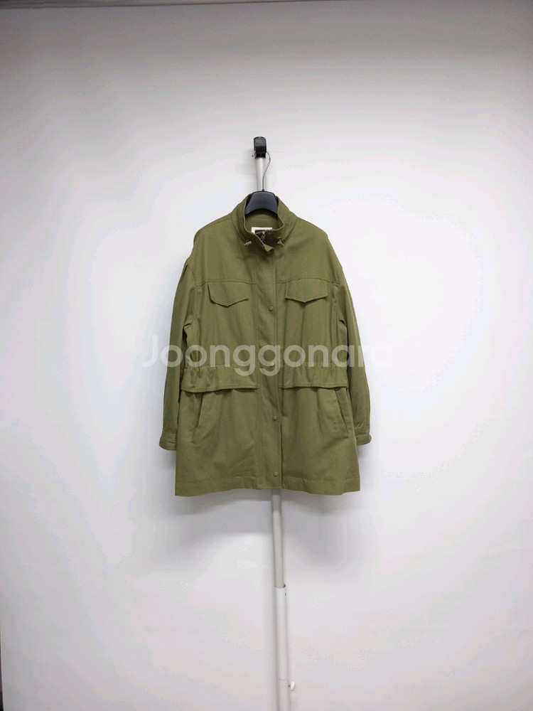 새 써스데이아일랜드 춘추 홀겹 야상 점퍼 66.77--0