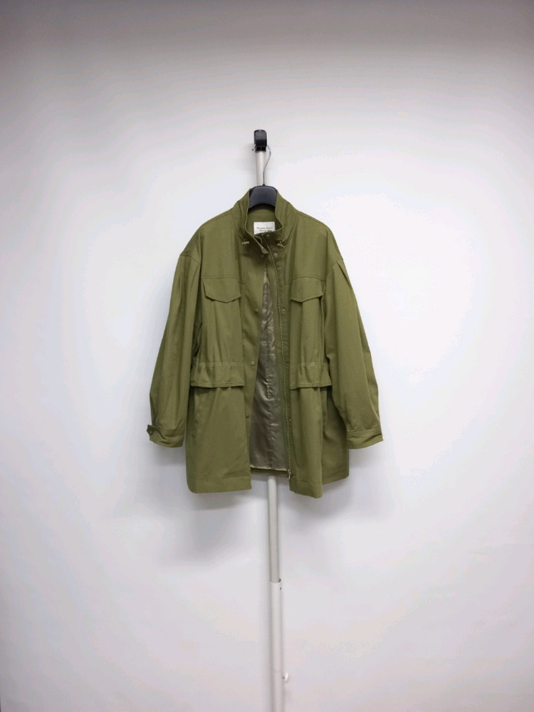 새 써스데이아일랜드 춘추 홀겹 야상 점퍼 66.77--1