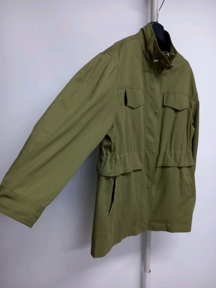 새 써스데이아일랜드 춘추 홀겹 야상 점퍼 66.77--4