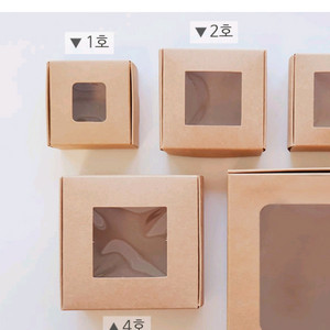 투명창 선물 포장상자 1호