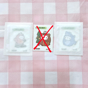 몰랑이 동물 띠부씰 다람쥐, 아기상어
