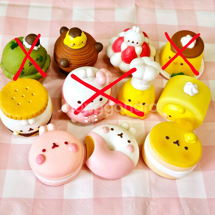 몰랑이 몰냥이, 디저트카페, 포근포근, 잠자는몰랑, 크--2