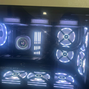 9800X3D 5080 커세어 풀세팅 종결 pc완본체컴