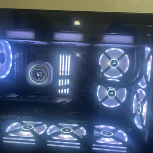 9800X3D 5080 커세어 풀세팅 종결 pc완본체컴