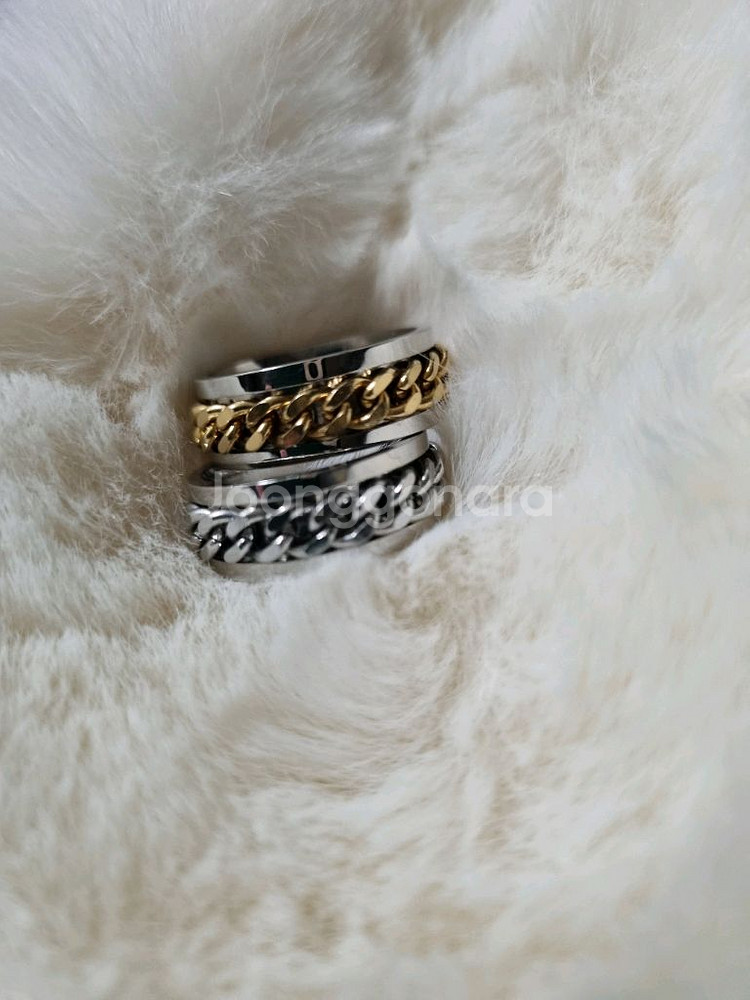 체인링 반지2개. 모두 1만1천원--1