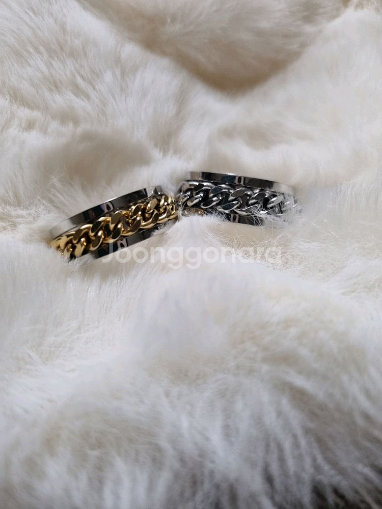 체인링 반지2개. 모두 1만1천원--0