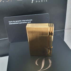 정품 듀퐁라이터 라인2 ca18213 브러쉬드 금장