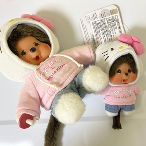 산리오 몬치치 헬로키티 키링 인형