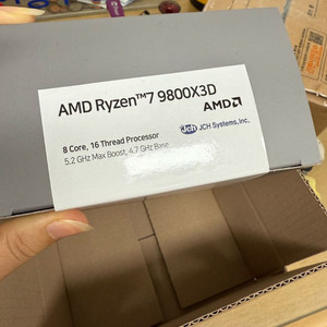 AMD Ryzen7 9800X3D CPU