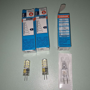 G4 LED 전구, G6.35 할로겐 전구, 타로카드