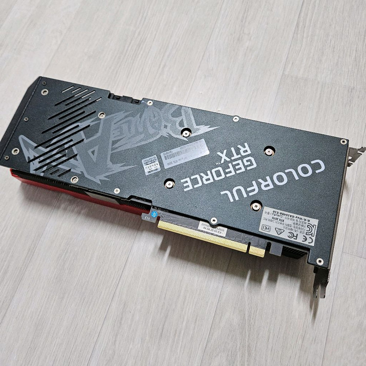 급처 RTX3070 컬러풀 토마호크 8GB 개인사용--1
