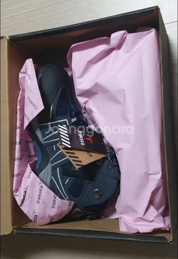 트렉스타 안전화 275 260 지퍼 초경량 새제품--2