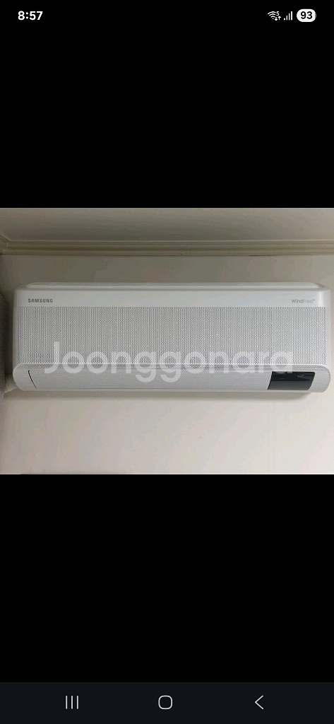 삼성비스포크 무풍2in1에어컨 21년식 고급형--1