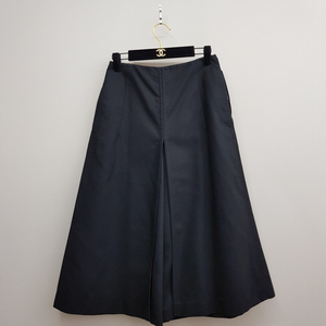 질샌더 JIL SANDER 코튼 플리츠 와이드 팬츠