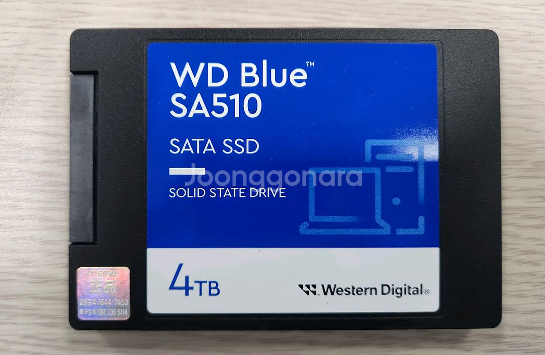 WD(WesternDigital) 4T SSD(외장포함--1