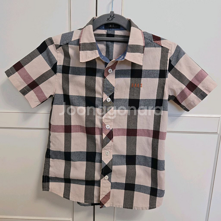 닥스키즈 사이즈130 반팔셔츠 팔아요--0